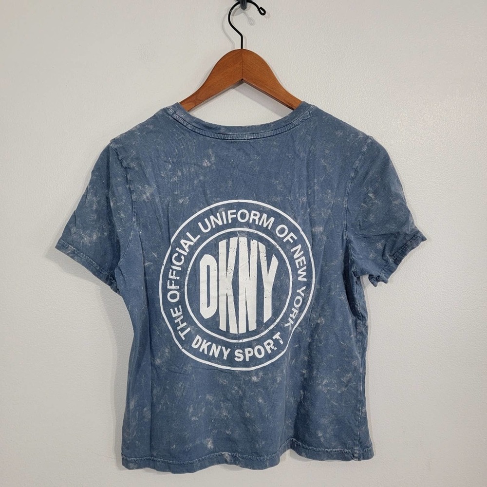 DKNY Sport Tie Dye Crop Tee